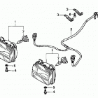 TRX350FE Фара головного света