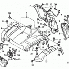TRX400FW Переднее крыло