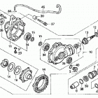 TRX400FW Передний редуктор
