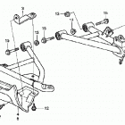 TRX400FW Передний рычаг