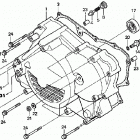 TRX400FW Передняя крышка картера