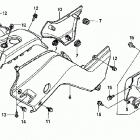 TRX400FW Облицовка кузова
