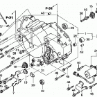 TRX350TE Front crankcase cover (trx350te / fe)
