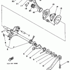 MOTO-4 - YFM200DXT Вал переключения