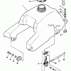 Warrior - YFM350XT Топливный бак