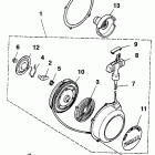 Warrior - YFM350XT Стартер