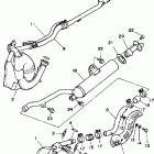 YFZ350T Выхлопная система