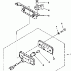 YFZ350T Фонарь задний