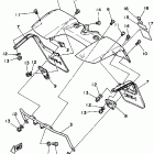 MOTO-4 - YFM200DXT Переднее крыло