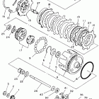 Champ - YFM100T Сцепление