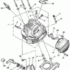 MOTO-4 - YFM200DXT Головка цилиндра
