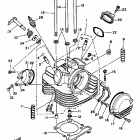 Warrior - YFM350XT Головка цилиндра