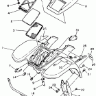 Champ - YFM100T Переднее крыло