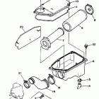 Warrior - YFM350XT Воздушный фильтр