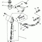 Warrior - YFM350XT Задний торм цилиндр