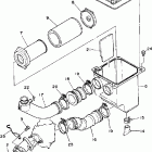 Big Bear - YFM350FWT Воздушный фильтр
