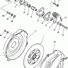 Big Bear - YFM350FWT Задний суппорт тормозной