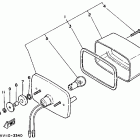 MOTO-4 - YFM200DXT Фонарь задний
