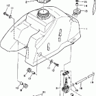 YFM350ERT Топливный бак