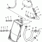 YFZ350T Radiator-hose