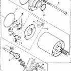 YFM350ERT Стартер электрический