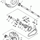 YFZ350T Заднее колесо