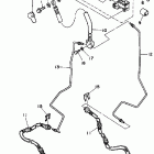 YFZ350T Главный тормозной цилиндр,передний