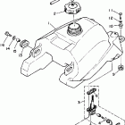 Big Bear - YFM350FWT Топливный бак