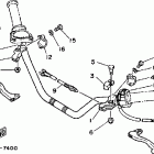 YFM225T Рулевые переключатели