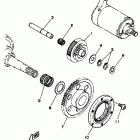 Warrior - YFM350XT Муфта стартера