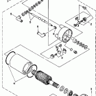 YFM225T Стартер электрический