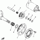 YFM350ERT Муфта стартера