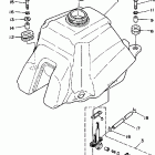 YFZ350T Топливный бак