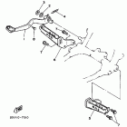 YFM 350 Подножки