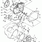 BIG BEAR 4WD YFM350FWT Крышка картера двигателя