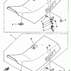 MOTO-4 - YFM200DXT Сидение
