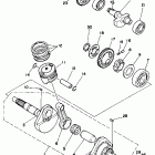 Moto-4 Коленчатый вал и Поршень