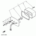 YTM 225DR Фонарь задний