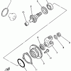 Badger Промежуточный ведущий вал