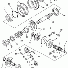 YFM 225 Промежуточный ведущий вал