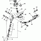 YTZ 250 Задний торм цилиндр