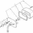 YFM 225 Фонарь задний