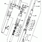 YTZ 250 Передняя вилка