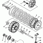 YTZ 250 Сцепление