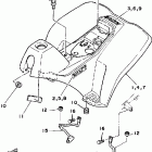 YF60S Заднее крыло