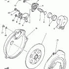 YTM 225DX Задний суппорт тормозной