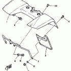 YFM 200 Переднее крыло