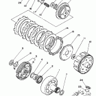 YTM 225DR Сцепление