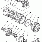 YTM 200ER Сцепление