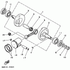 YT 60 Коленчатый вал и Поршень